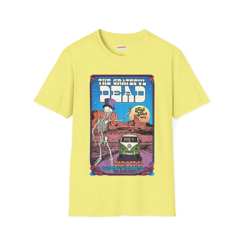 Grateful Dead Concert Shirt Vanderbilt University 1972 - StealieShop